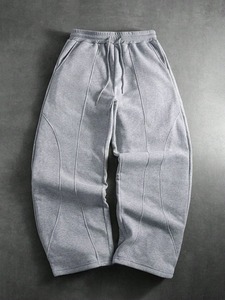 Pantalones Unisex de Estilo Holgado de Algodón, Pantalones Casuales de Calle, Tela Suave y Transpirable, Proveedor Mayorista, OEM, Hecho a Medida - Product Image 3