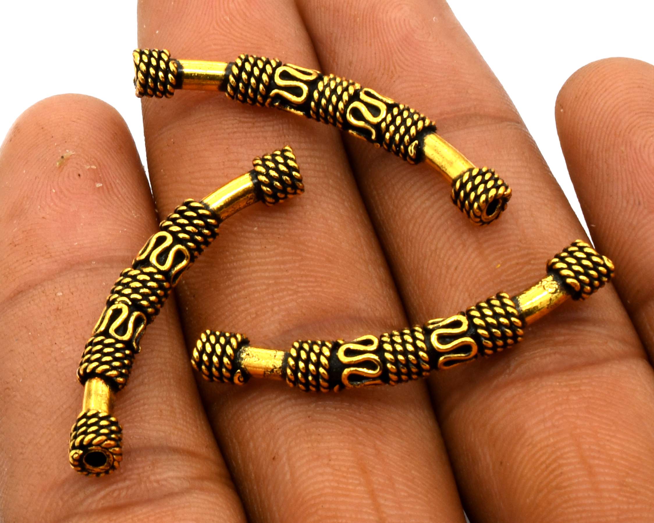 Oxidized Gold Plated