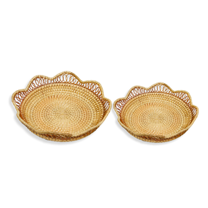 VENTE CHAUDE De la cuisine à la décoration: plateaux en rotin pour toutes les utilisations avec une exportation de haute qualité depuis le Vietnam - Product Image 1