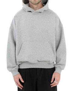 Nouveau confortable de haute qualité 100% coton hiver hommes bouffée impression broderie sweats à capuche personnalisés polaire surdimensionné unisexe régulier - Product Image 6