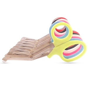 Ciseaux à pansement colorés Ciseaux médicaux en acier inoxydable et revêtus de titane avec logo de marque OEM et emballage personnalisé - Product Image 2