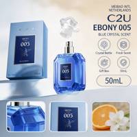 C2U Ebony 005 OEM Logo Kustom Label Pribadi Grosir 50ml Parfum EDP Oriental Woody Unisex