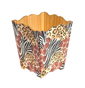 Classic Design Waste Paper <b>Bin</b> Wooden Trash Can for Home Office Kitchen Restaurant Hotel Room Waste Paper Garbage <b>Bin</b> Wholesale - Product Image 6