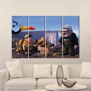 Tableau sur toile imprimé moderne - Décoration murale élégante en panneau plat, 4P : encadré style galerie - Product Image 1