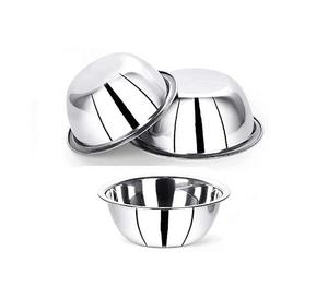 Stainless steel serving <b>bowl</b> with practical design for portioning serving or storing <b>large</b> amounts of freshly cooked or grains - Product Image 2
