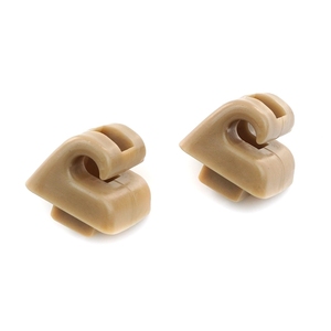 BSR503 2 pièces Crochets de fixation pare-soleil couleur beige pour W123 W124 W126 W201 190 W140 - Product Image 1