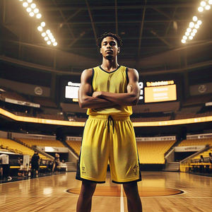 Baggy High <b>Drawstring</b> Waist Mesh Shorts Men Football Basketball 100% Polyester Mesh Shorts Men's - Product Image 2