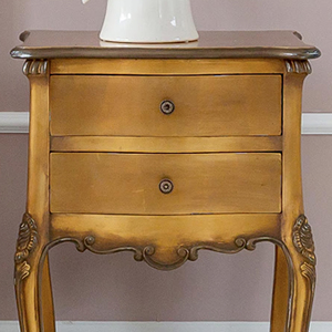 फ़्रेंच फ़र्निचर-महोगनी लक्ज़री फ़र्निचर बेडसाइड स्टैंड <span class=keywords><strong>2</strong></span> दराज - Product Image 4