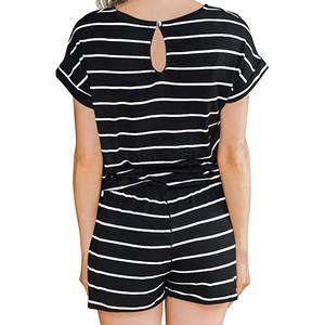 Recién llegados, camiseta informal de verano, conjunto de pantalones cortos de dos piezas, conjuntos cortos de camiseta para mujer a la venta a precio barato - Product Image 2