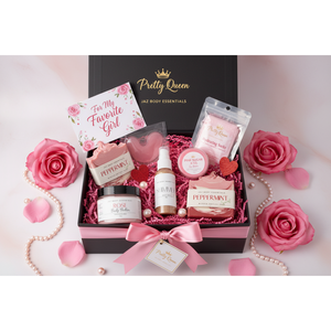 Ensemble cadeau personnel Pretty Queen Galentine dans un coffret cadeau élégant - Product Image 1