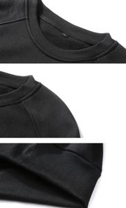 เสื้อสเวตเตอร์โอเวอร์ไซส์สำหรับผู้ชาย, เสื้อสเวตเตอร์ผ้าฝ้าย100% มีฮู้ดพิมพ์โลโก้ออกแบบได้ตามต้องการ - Product Image 2