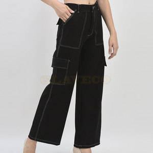 Pantalon cargo respirant au style unique, pantalon cargo de haute qualité pour femmes, vêtements de mode pour femmes, pantalon cargo - Product Image 2