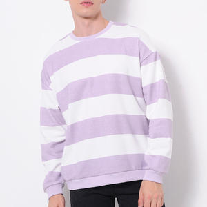 เสื้อสเวตเชิ้ตผู้ชายปักลายกันลม ไม่หดตัว ผลิตจากผ้าฝ้ายออร์แกนิค 100% แห้งเร็ว แขนยาว ทรงหลวม - Product Image 2