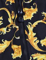 Blouson Bomber Personnalisé en Toile Sublimée avec Patchwork pour Hommes et Femmes, Style Universitaire Entièrement Imprimé, Léger, Streetwear