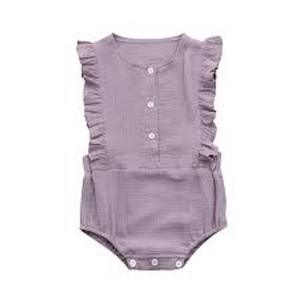 ชุดรอมเปอร์และกางเกงลายดอกไม้สำหรับเด็กทารกใส่ได้ทั้งชายและหญิงพร้อมบอดี้สูทและสายคาดศีรษะ - Product Image 6