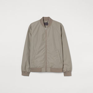 Chaqueta Bomber de Invierno para Hombre, de Secado Rápido, Alta Calidad, Color Sólido, con Capucha, Cuello Alto, Cómoda y Elegante - Product Image 2