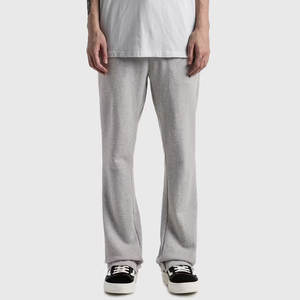 Pantalon évasé ajusté slim pour hommes Pantalon évasé empilé en coton et polyester de style tendance pour hommes - Product Image 3