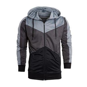 Ensemble de sweats à capuche en noir et blanc, sweats à capuche de créateur, sudaderas hombre, sweat-shirt surdimensionné, épaules tombantes, manches longues, pour hommes - Product Image 2