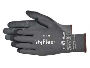 Ansell 11-840 Hyflex Gant léger en nitrile Anti coupure Résistance à l'abrasion Résistance aux chocs Poignée et durabilité - Product Image 2
