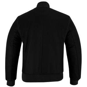 Veste universitaire décontractée unisexe personnalisée, corps en laine écologique, patchs brodés, veste bomber universitaire réversible - Product Image 2