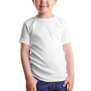 Precio de fábrica al por mayor, ropa para niños, camisetas ajustadas, ropa de verano de manga corta personalizada para niños, camisetas para niños, 100% - Product Image 5