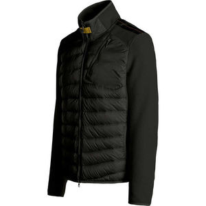 Veste matelassée à capuche pour homme, logo personnalisé sur le devant, imperméable, coupe-vent, décontractée, d'hiver, rembourrée, vêtements de ski - Product Image 4