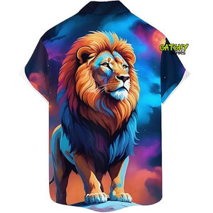 Chemise Hawaïenne Unisexe Personnalisée CATCHY GEARS OEM en Twill Sublimé Spandex/Polyester Style Urbain 3D Séchage Rapide - Product Image 6