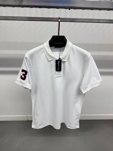 Camiseta de Algodón Lisa para Hombre, Manga Corta, Cuello en V, Casual, Transpirable, Ecológica, OEM, ODM, Logotipo Personalizado Bordado en la Parte Delantera, Lisa - Product Image 2