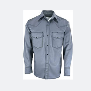 Camisas Resistentes al Fuego para Ingenieros, Ropa de Trabajo Ignífuga Personalizada para Hombre, 220 Gramos, Uniforme de Seguridad para Ingenieros de Construcción - Product Image 3