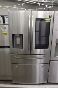 Ready to Ship 28 Cu ft 4 Door Double-Temperature French Door Freezer Special with Touch Screen Stainless Steel - Product Image 2