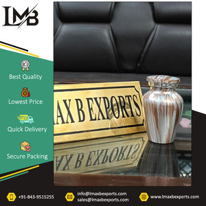 Venta directa de fábrica, cantidad a granel, acabado personalizado, cenizas funerarias, urnas de cremación de recuerdo de aluminio de la mejor calidad para cenizas - Product Image 3