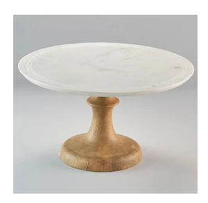 Vendedor caliente Soporte de pastel de mármol Nuevas llegadas 100% Soporte de postre de mármol natural Mejor diseñador - Product Image 2