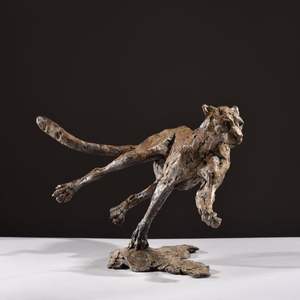 Cast bronzo statua di tigre animale scultura ornamento per la decorazione della casa in metallo artigianato prodotto - Product Image 6