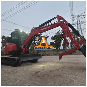 Excavatrice YANMAR Vio55 5.5 tonnes 90% nouvel Original avec EPA CE excavatrice agricole utilisée 5 tonnes yanmar 55 Mini pelle - Product Image 4