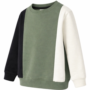 Sudadera Unisex de Bloques Tricolor con Cuello Redondo, Sudadera Personalizada de Alta Calidad para Hombre, para Uso Casual e Invernal - Product Image 5
