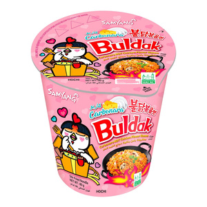 Ramen Samyang Buldak au goût de poulet épicé - Carbonara 130g (paquet de 40) - Product Image 2