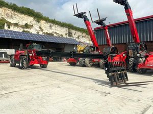 Maquinaria de construcción 4 ruedas motrices EPA motor diésel elevador telescópico 17M Boom Heave 3ton carga 4WD carretilla elevadora telescópica - Product Image 3