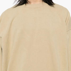 Sweat-shirts d'hiver unisexes en coton 100% de haute qualité, poids lourd, logo personnalisé, surdimensionnés, unis, écologiques, vente en gros - Product Image 5