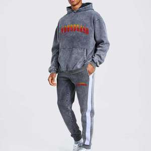 Survêtements pour hommes en gros, grandes tailles, sur mesure, haute qualité, hiver, respirants, ensembles unis en stock - Product Image 5