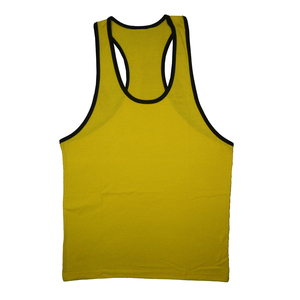 Custom Plus Size Men's Gym Singlet Breathable Cotton Tank Tops <b>Stringer</b> <b>Vest</b> Knitted Fitness Clothing Casual Bodybuilding - Product Image 1