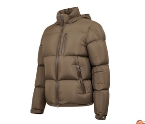 Chaqueta acolchada impermeable de manga larga personalizada a la moda para hombre, abrigo informal de gran oferta de talla XS con cremallera - Product Image 2