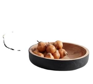 Bol en bois de mangue de haute qualité utilisé pour mariage Décor à la maison Nouveau design pour bol de table de cuisine - Product Image 1