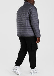 Chaqueta acolchada con logotipo personalizado, chaqueta acolchada de poliéster de invierno de diseñador para hombre, abrigo ligero de alta calidad con el último diseño de burbujas - Product Image 2