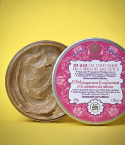 Traitement capillaire réparateur intensif avec beurre de karité, huile de coco, argousier, aloès et miel pour cheveux secs, cassants, abîmés et affaiblis - Product Image 5