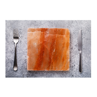 Dicke Himalaya-Steinsalz-Kochplatte Feng Shui Geschnitzt zum Grillen von Fleisch, Meeresfrüchten & Gemüse mit Gleichmäßiger Langsamem Erwärmung