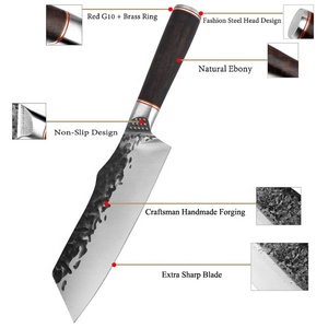 มีดเชฟดามัสกัสโอดีเอ็มพร้อมด้ามไม้ทำด้วยมือใบมีดปลอมความแข็งสูงมีดทำครัว - Product Image 2