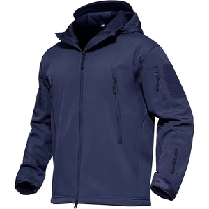 New Arrival Softshell <b>Jacket</b> for <b>Men</b> Custom Design Winter Workwear Windproof Fleece Lined Zip Up <b>Soft</b>-<b>Shell</b> <b>Jacket</b> - Product Image 2