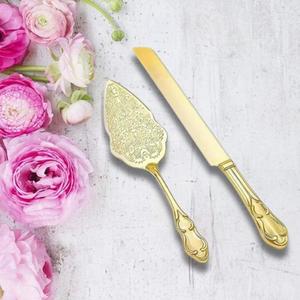 เซิร์ฟเวอร์เค้กโลหะทนทานสไตล์วินเทจทำด้วยมือดีไซน์หรูหราสำหรับพิธีแต่งงานและงานปาร์ตี้ - Product Image 1