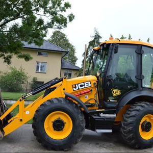 Envío Gratuito, Retroexcavadora JCB 3CX con Ruedas, Cargadora de Ruedas con Certificación CE y EPA en Venta, con Cargador Frontal y Accesorio de Retroexcavadora - Product Image 1
