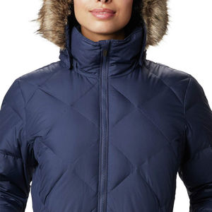 Veste matelassée décontractée imprimée respirante de haute qualité, design élégant, veste d'hiver à capuche pour femme, personnalisation en gros - Product Image 4